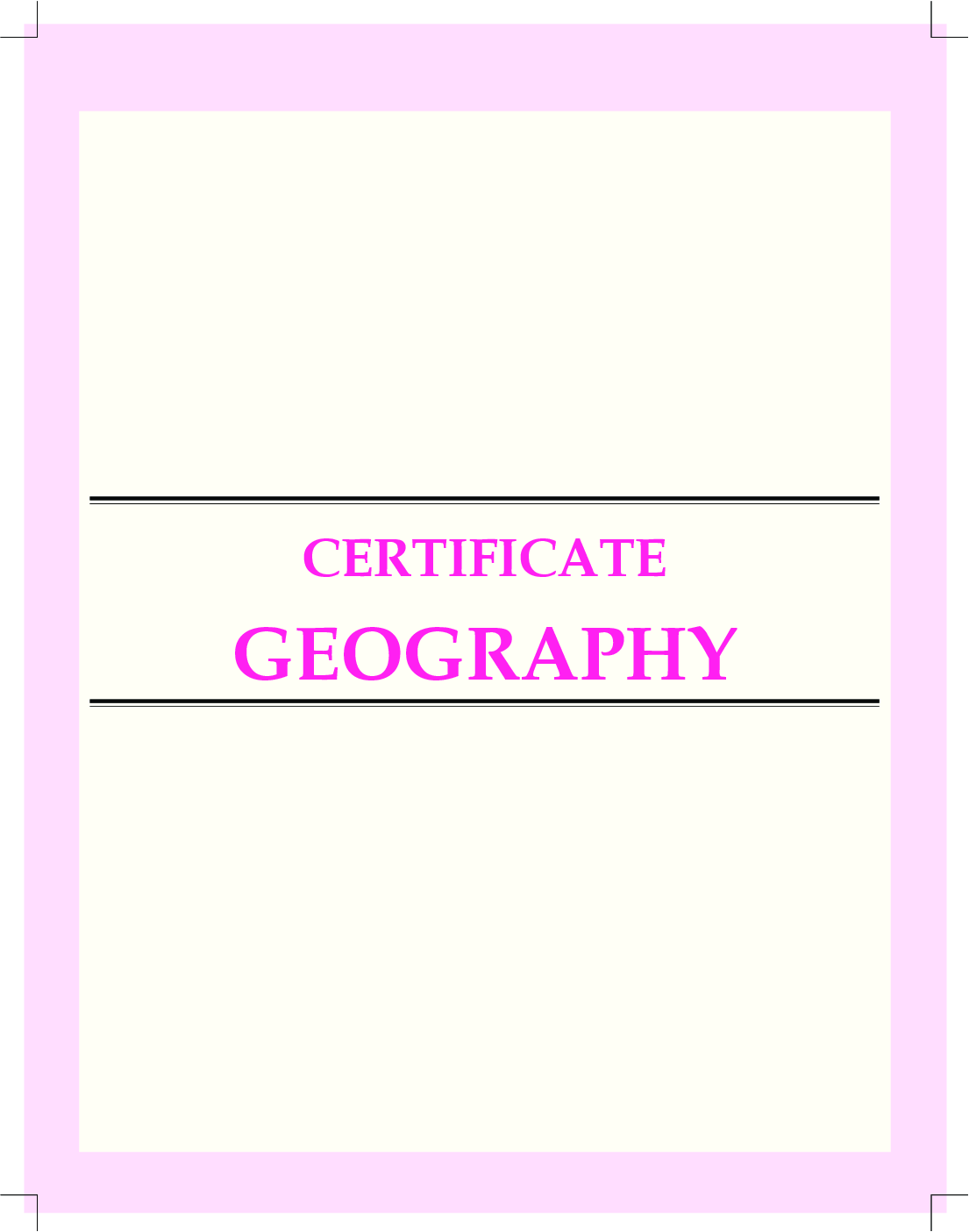Download Oswal ICSE Certificate Geography For Class 9th PDF Online by