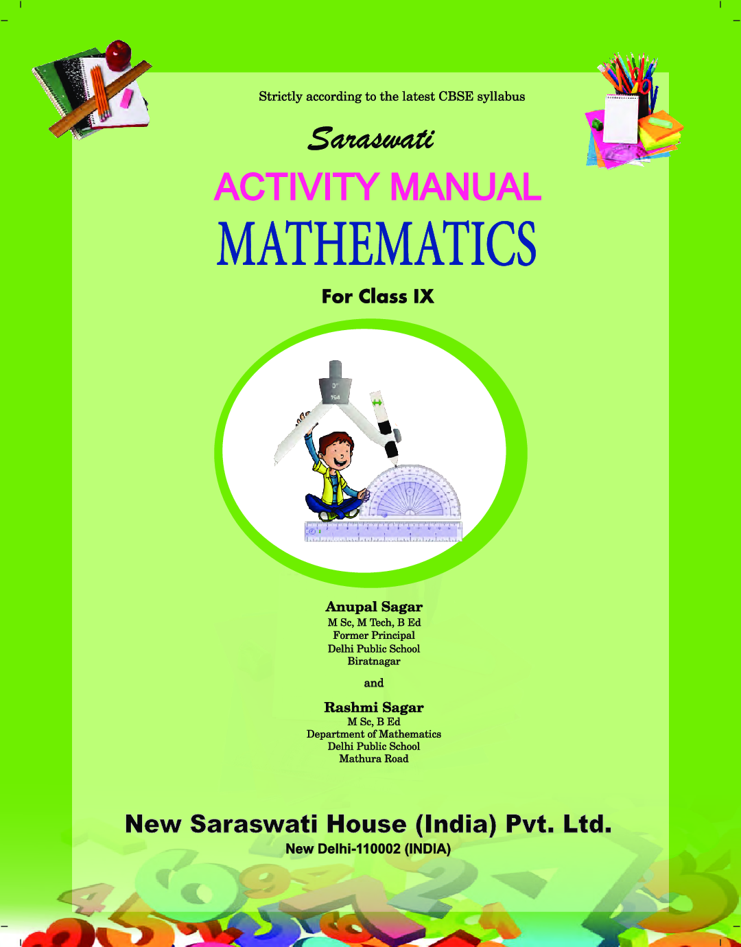 Download Class 9 Activity Manual Mathematics by Anupal Sagar PDF Online