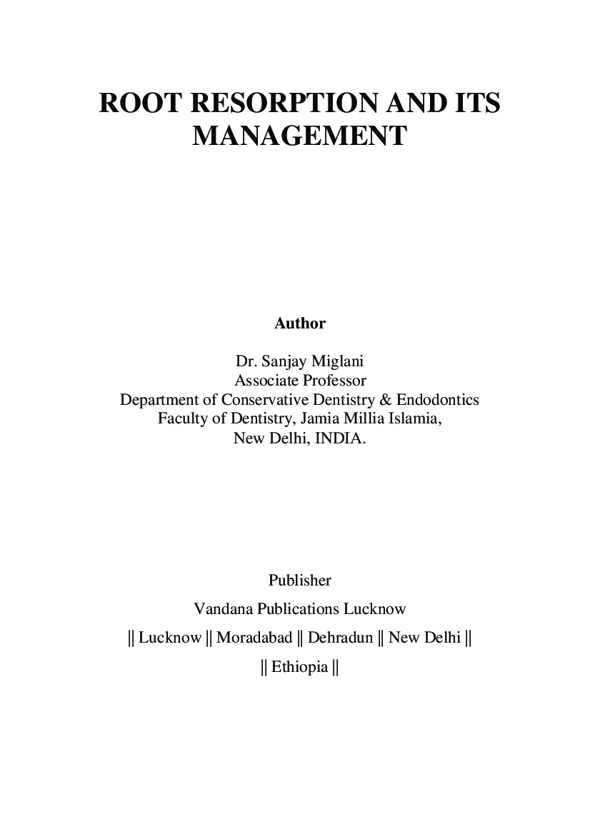 Root Resorption And Its Management - Page 2