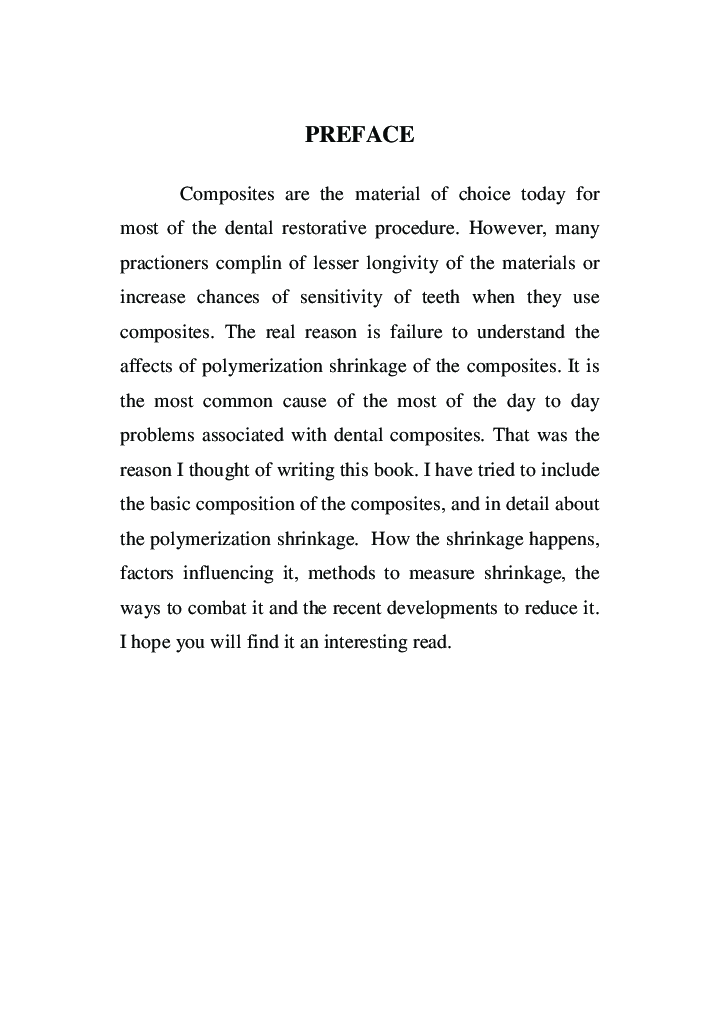 Polymerization Shrinkage & Dental Composites - Page 4