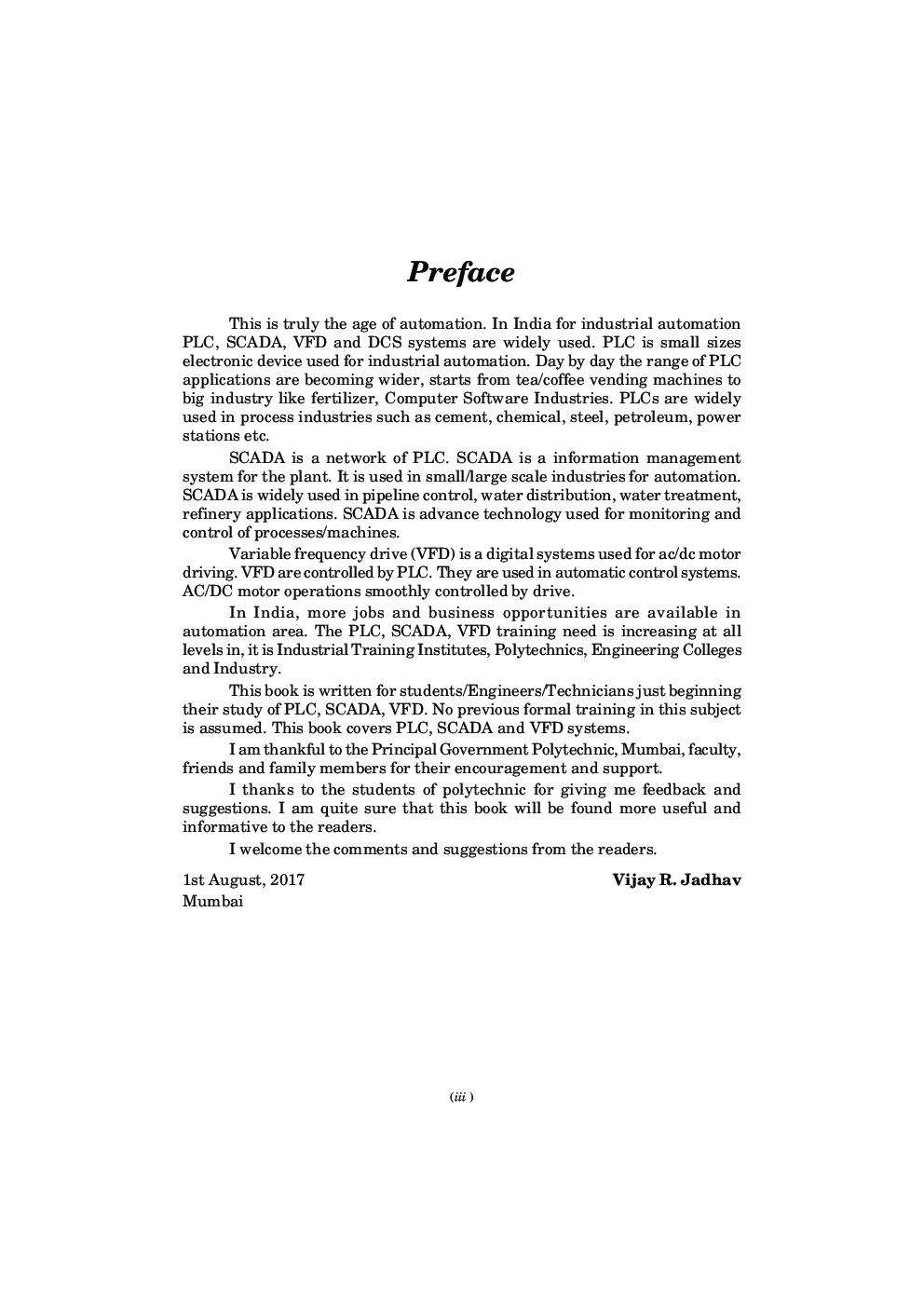 Download Programmable Logic Controller PDF Online by V. R. Jadhav