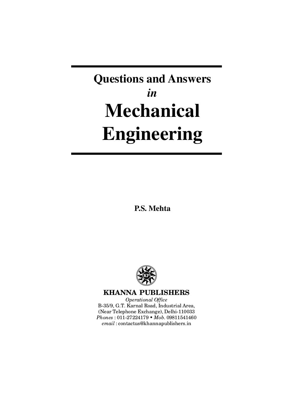 Download Questions And Answer In Mechanical Engineering Third Edition