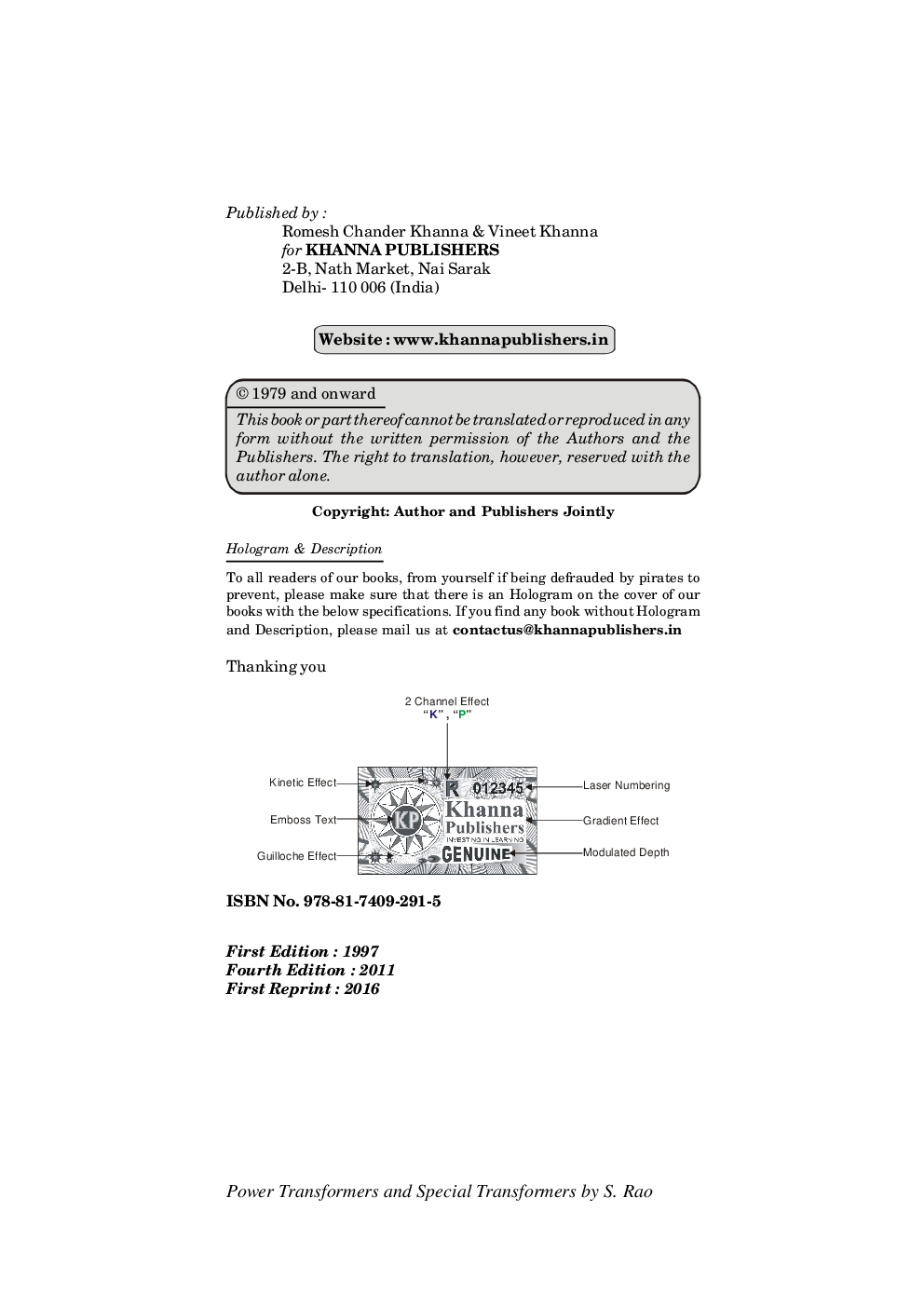 Download Power Transformers And Special Transformers PDF Online 2020 by