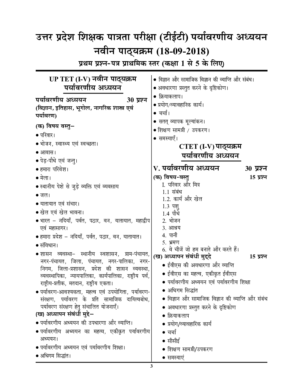 UPTET/CTET पर्यावरणीय अध्ययन एवं शिक्षण इजी स्टडी नोट्स For Class (I To V) - Page 4