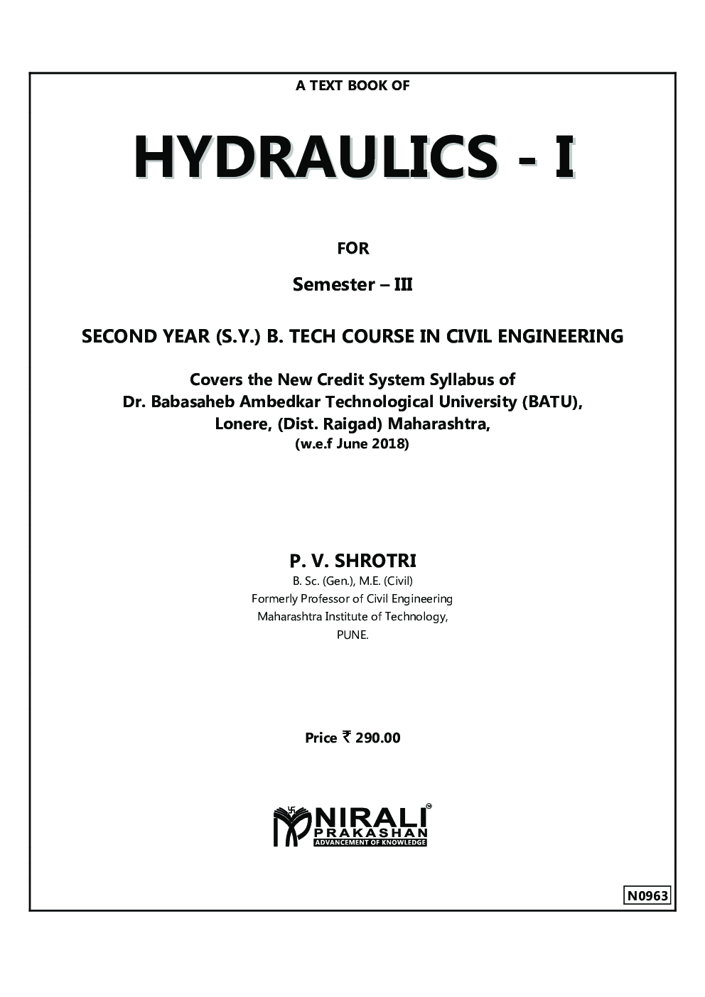 Hydraulics - I - Page 2