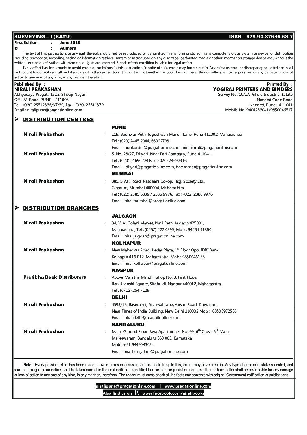 Surveying – I - Page 3