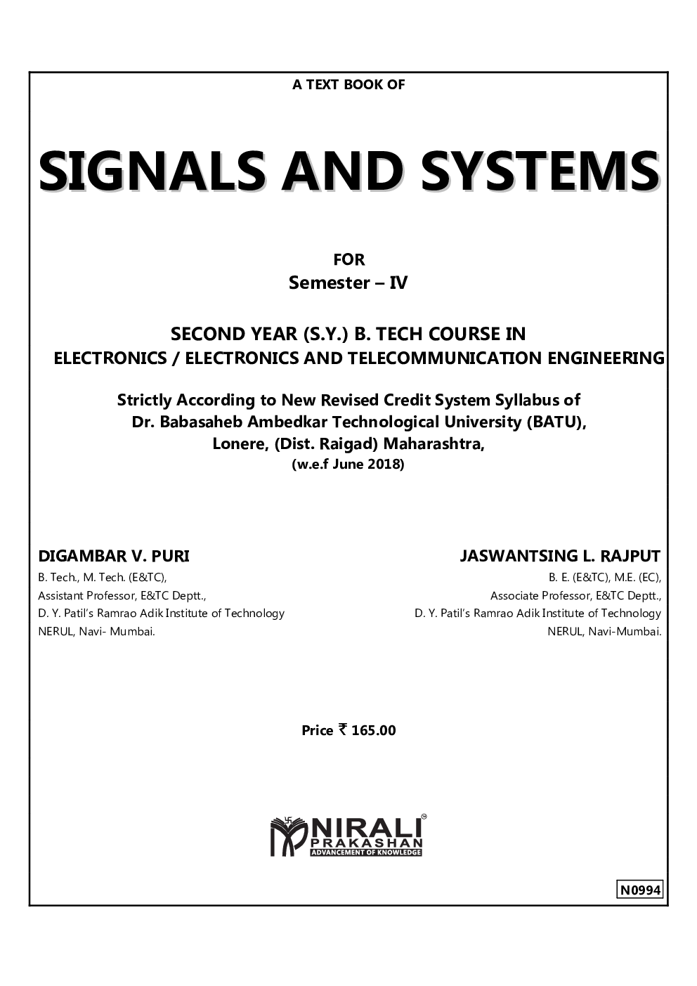 Signals And Systems - Page 2