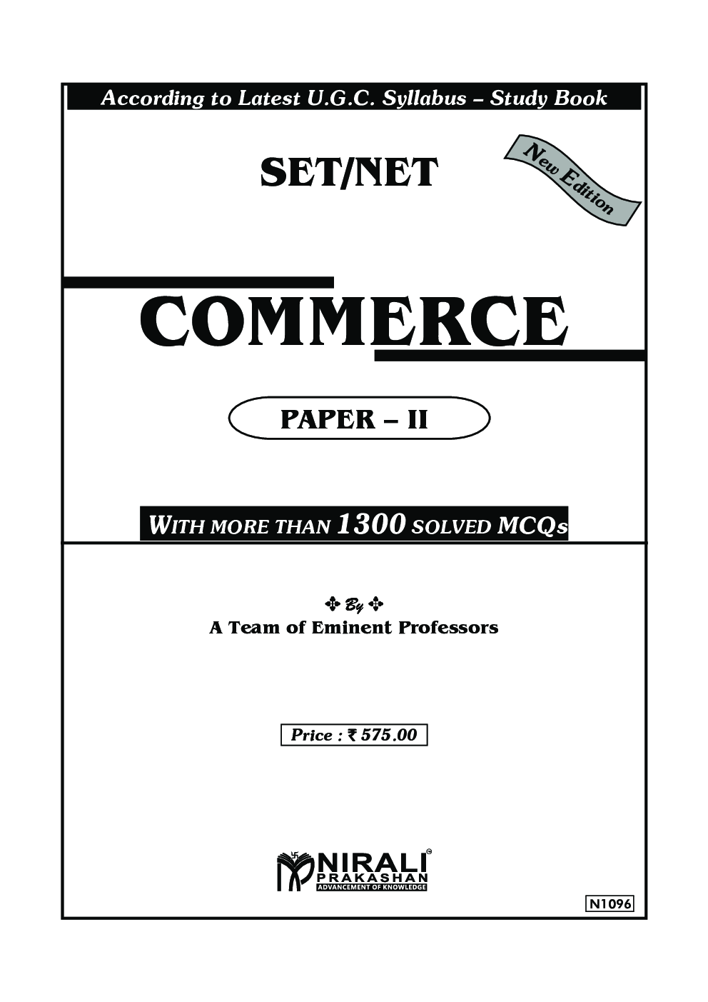 SET/NET Commerce Paper – II - Page 2