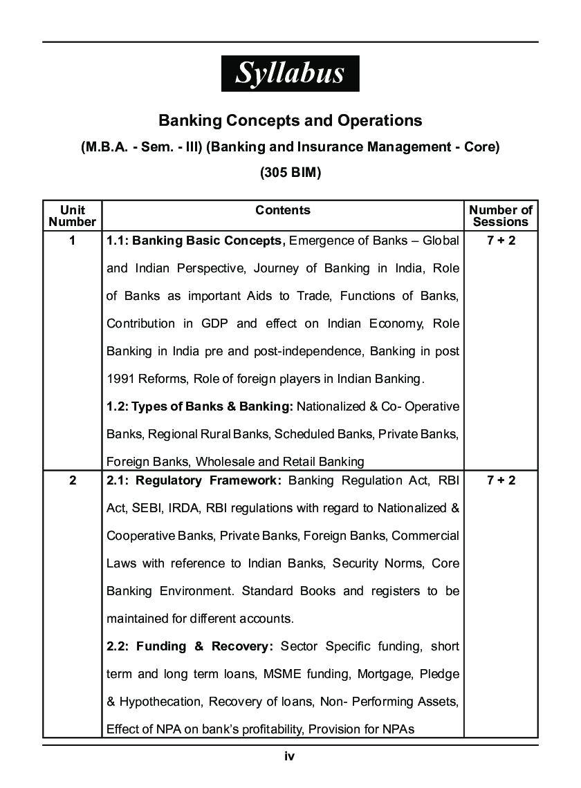 Banking Concepts And Operations - Page 5