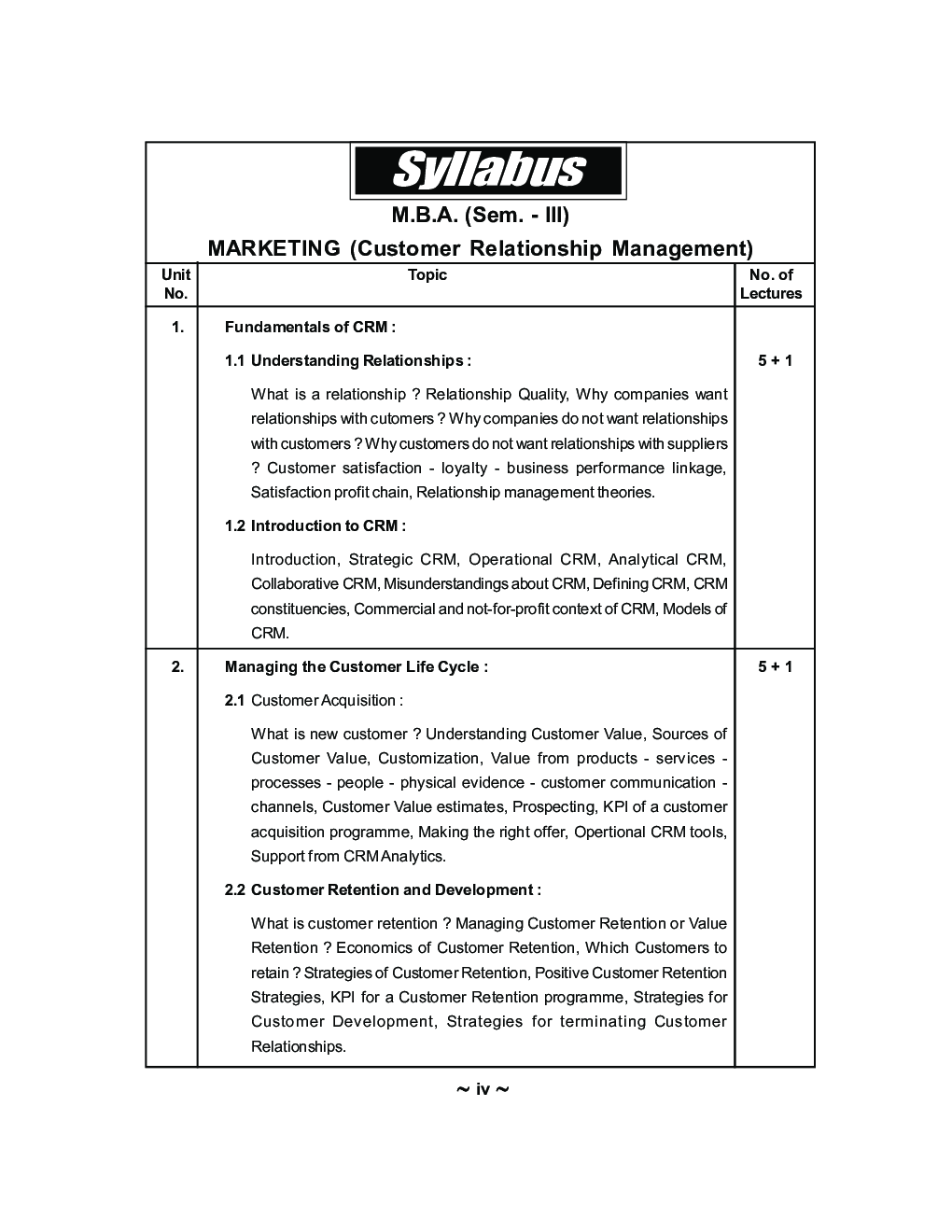 Customer Relationship Management - Page 5