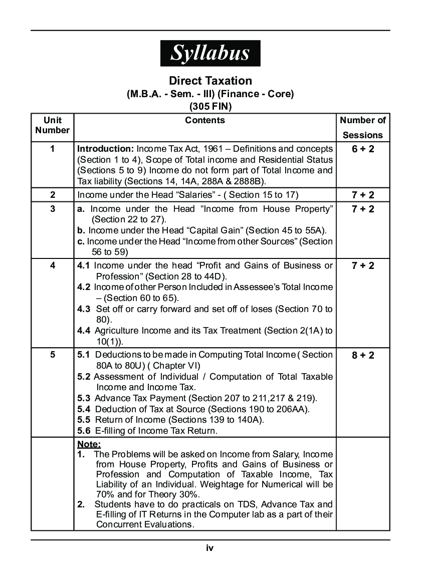 Direct Taxation - Page 5