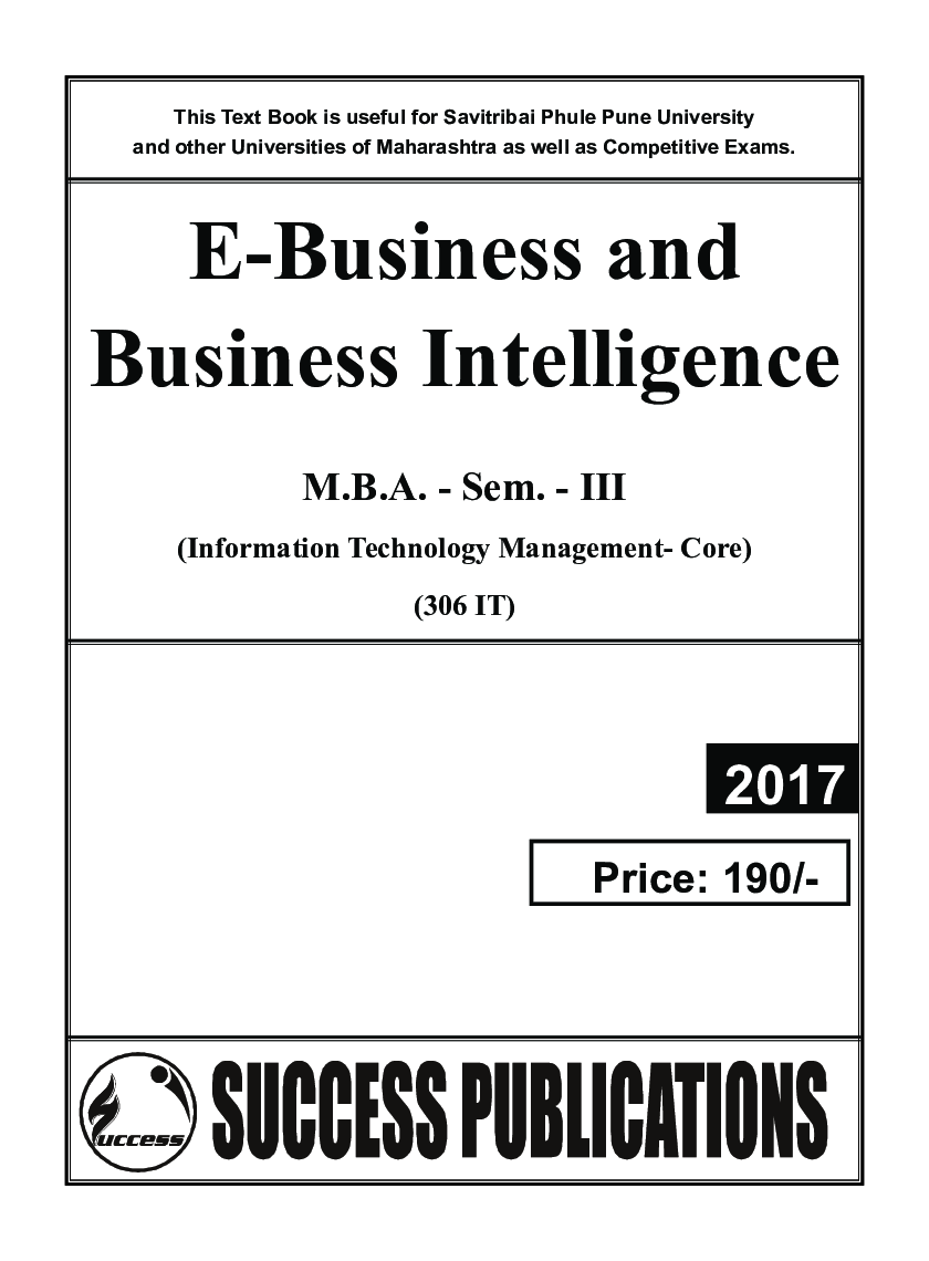 E-Business And Business Intelligence - Page 2