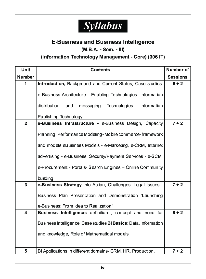 E-Business And Business Intelligence - Page 5
