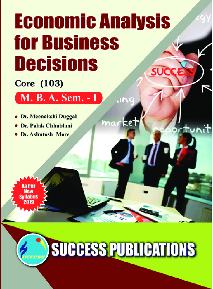 Economics Analysis For Business Decisions - Page 1