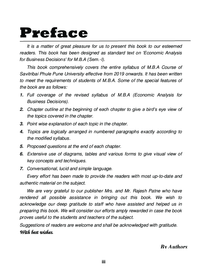 Economics Analysis For Business Decisions - Page 4