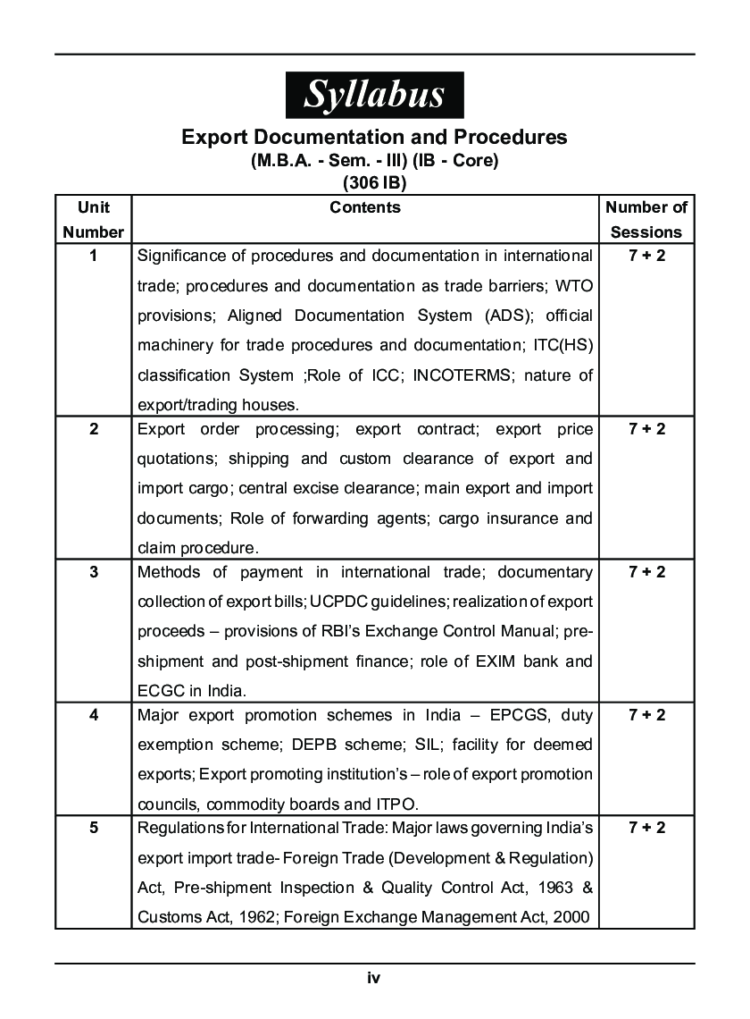 Export Documentations And Procedure - Page 5