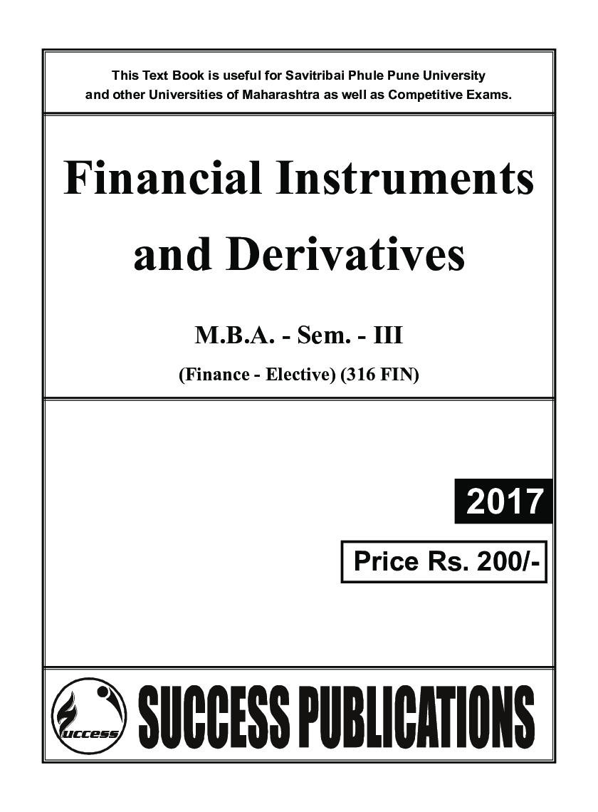 Financial Instruments And Derivatives - Page 2