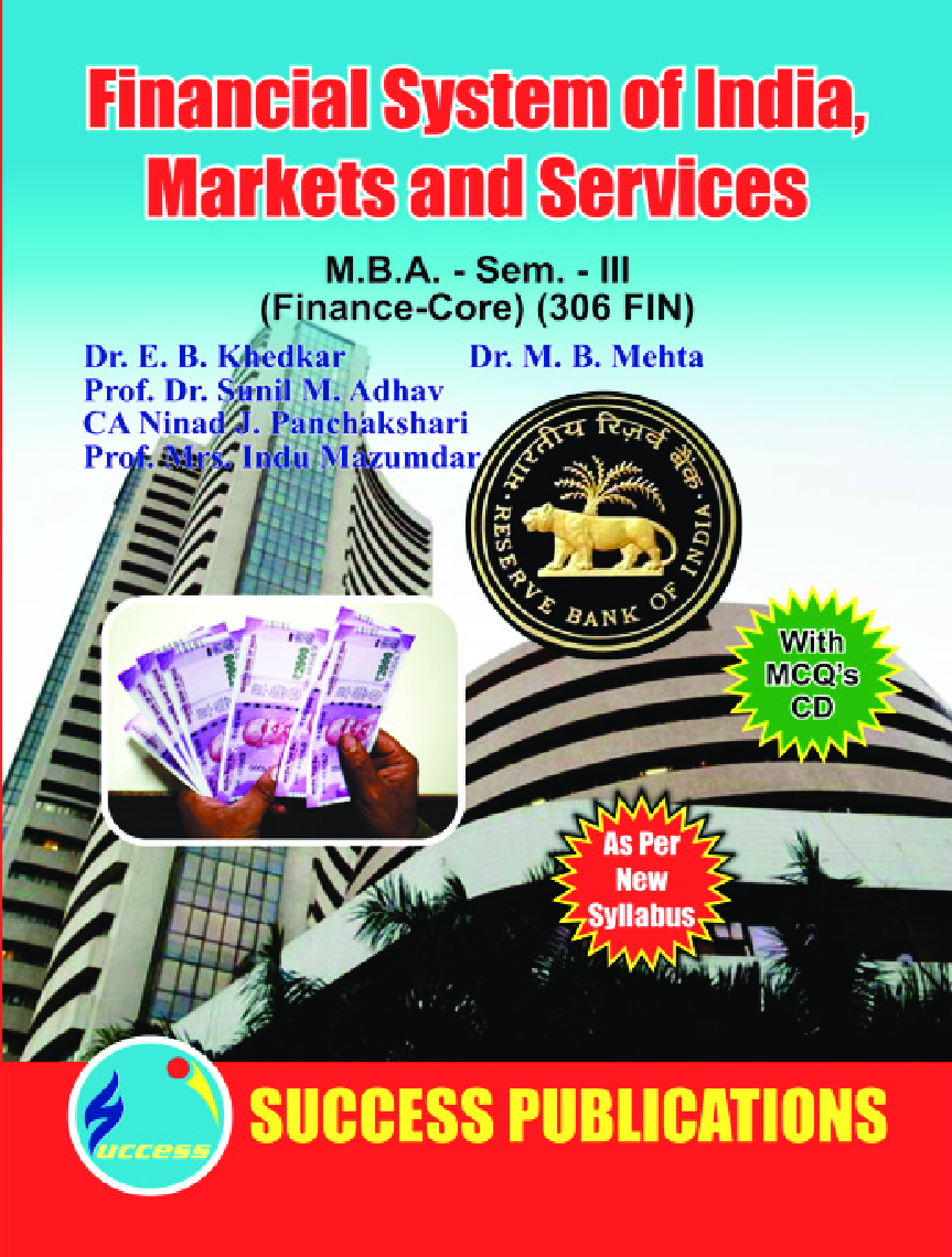 Financial Systems Of India, Markets And Services - Page 1
