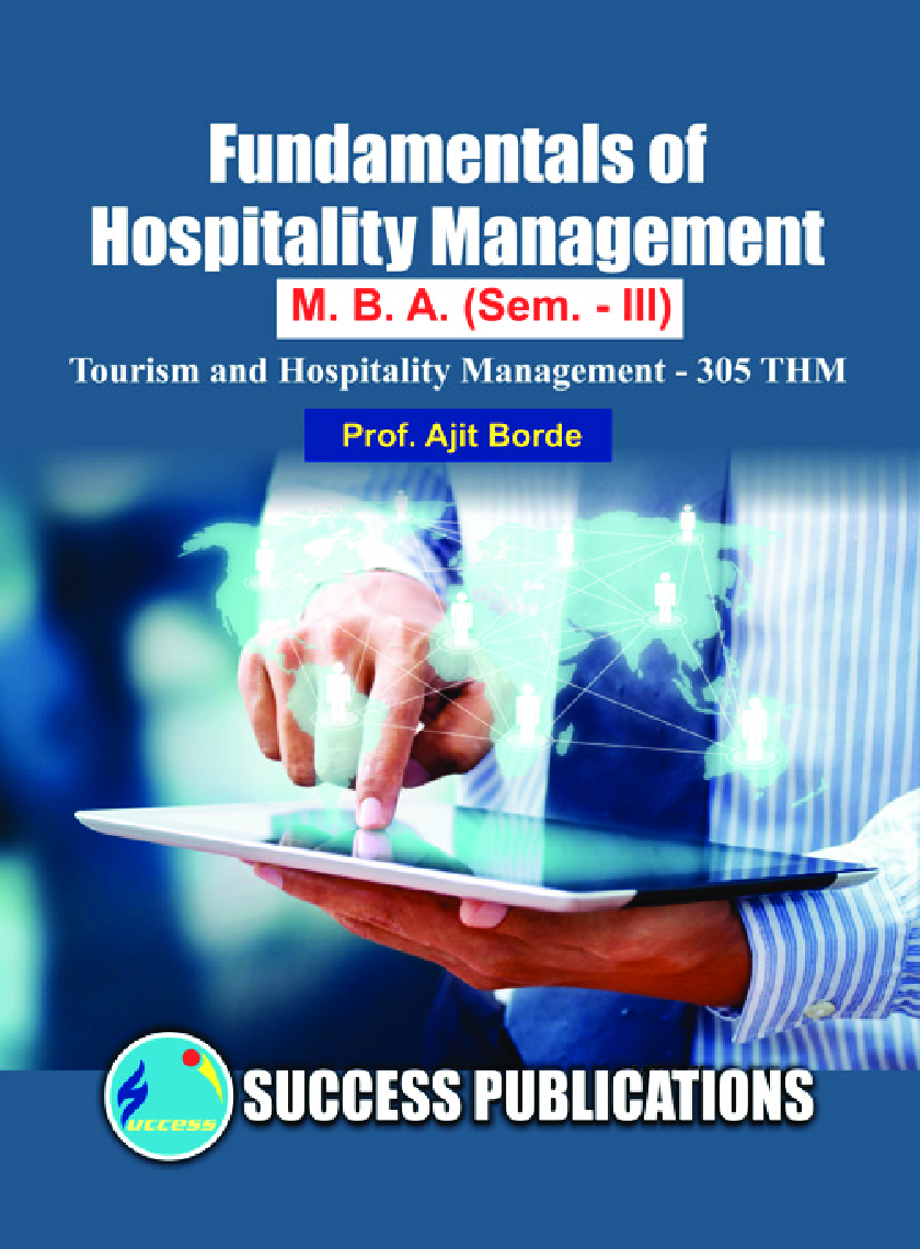 Fundamentals Of Hospitality Management - Page 1