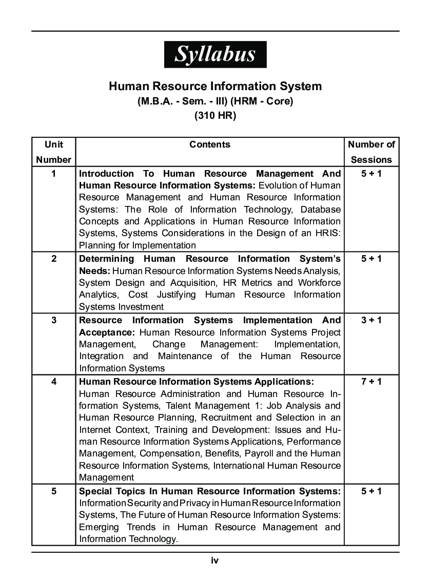 Human Resource Information System - Page 5