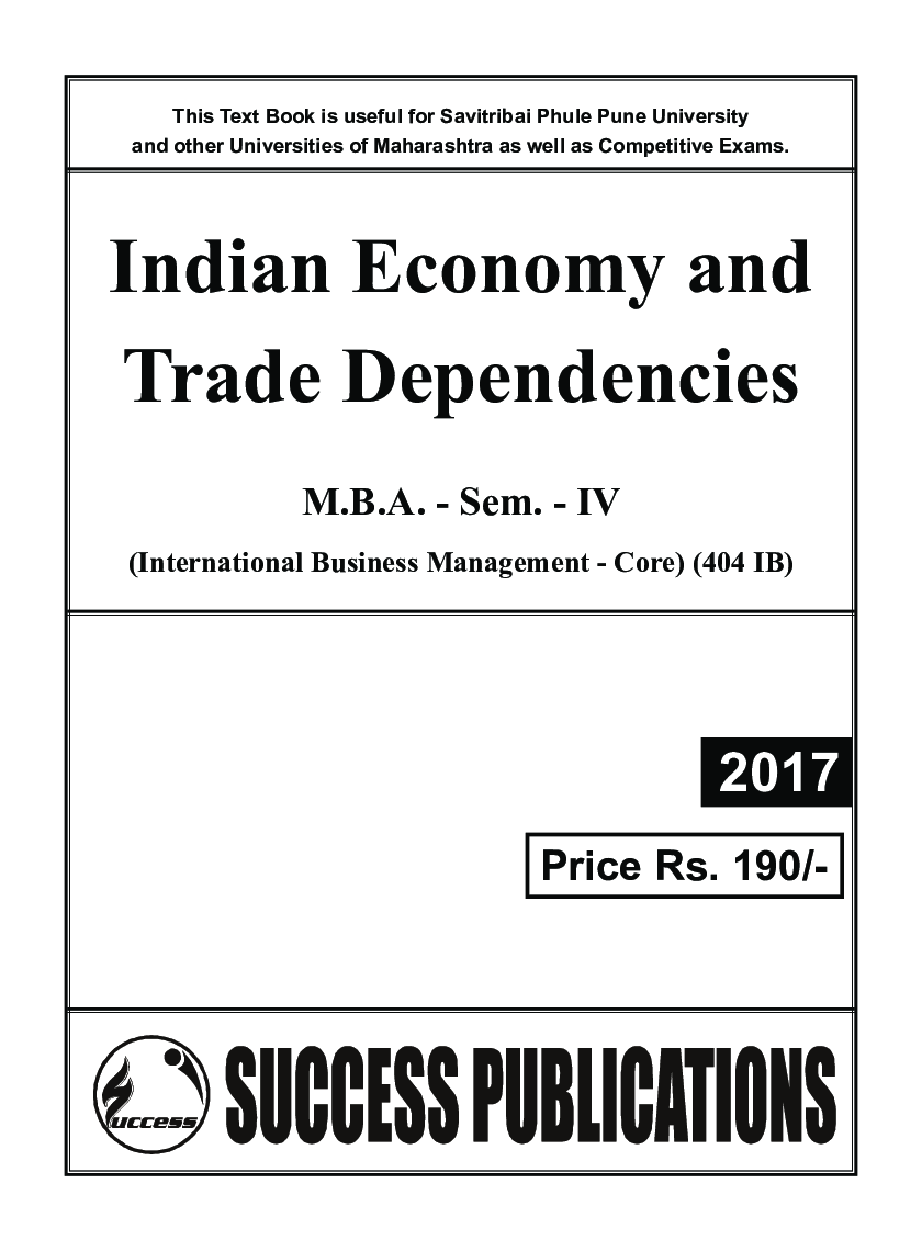 Indian Economy And Trade Dependencies - Page 2