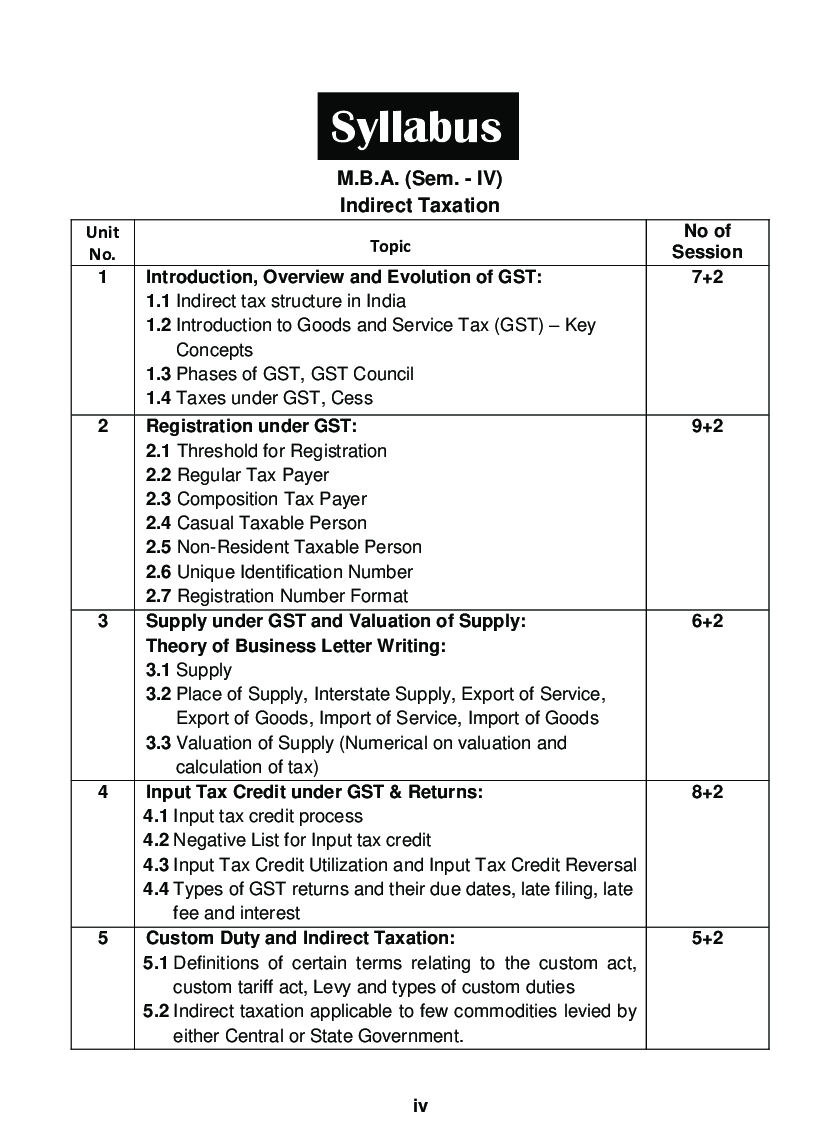 Indirect Taxation - Page 5