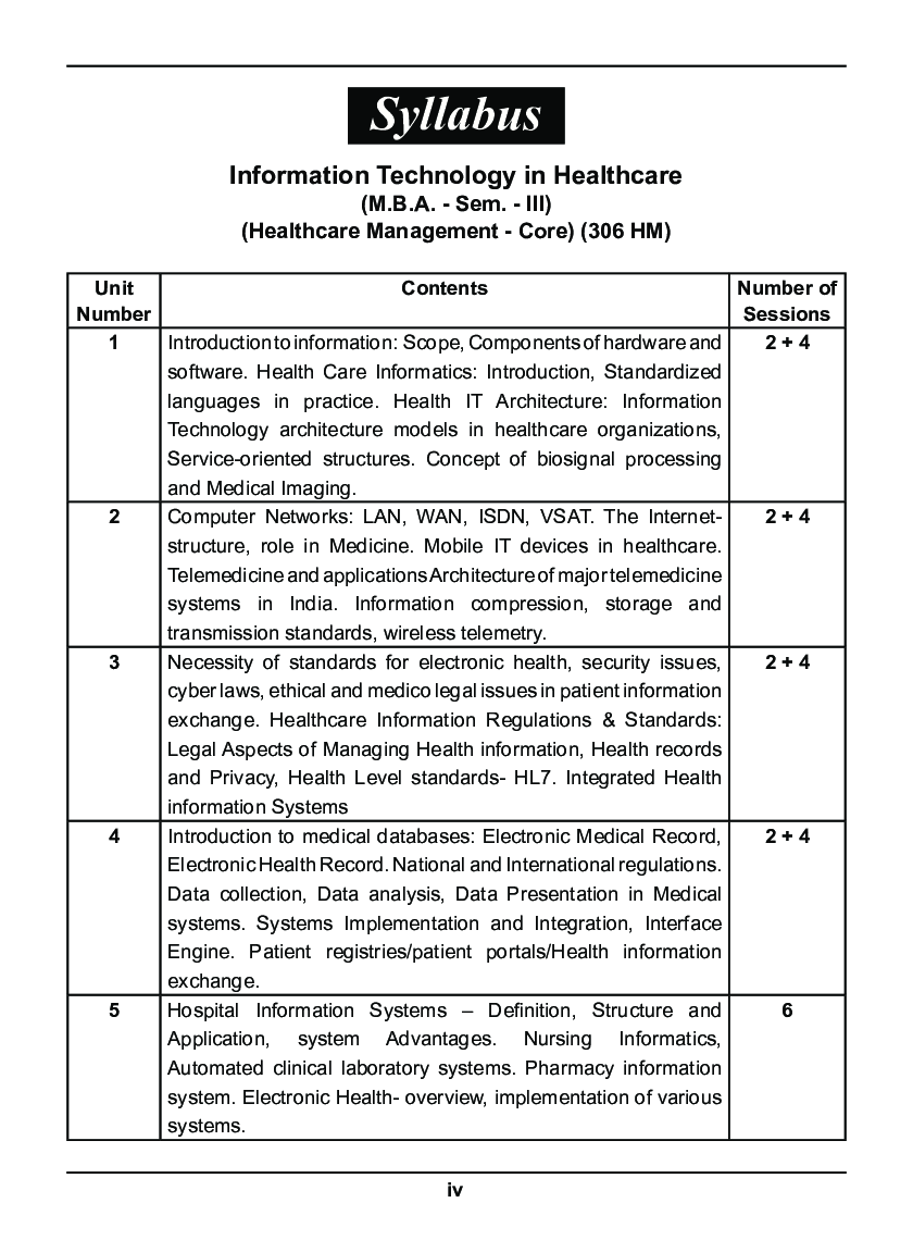 Information Technology In Healthcare - Page 5