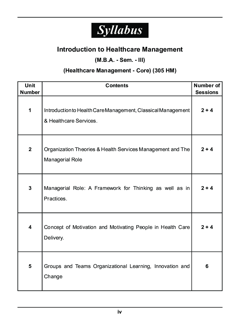 Introduction To Healthcare Management - Page 5
