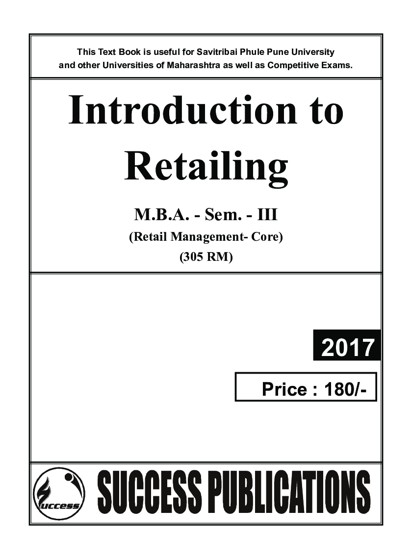 Introduction To Retailing - Page 2
