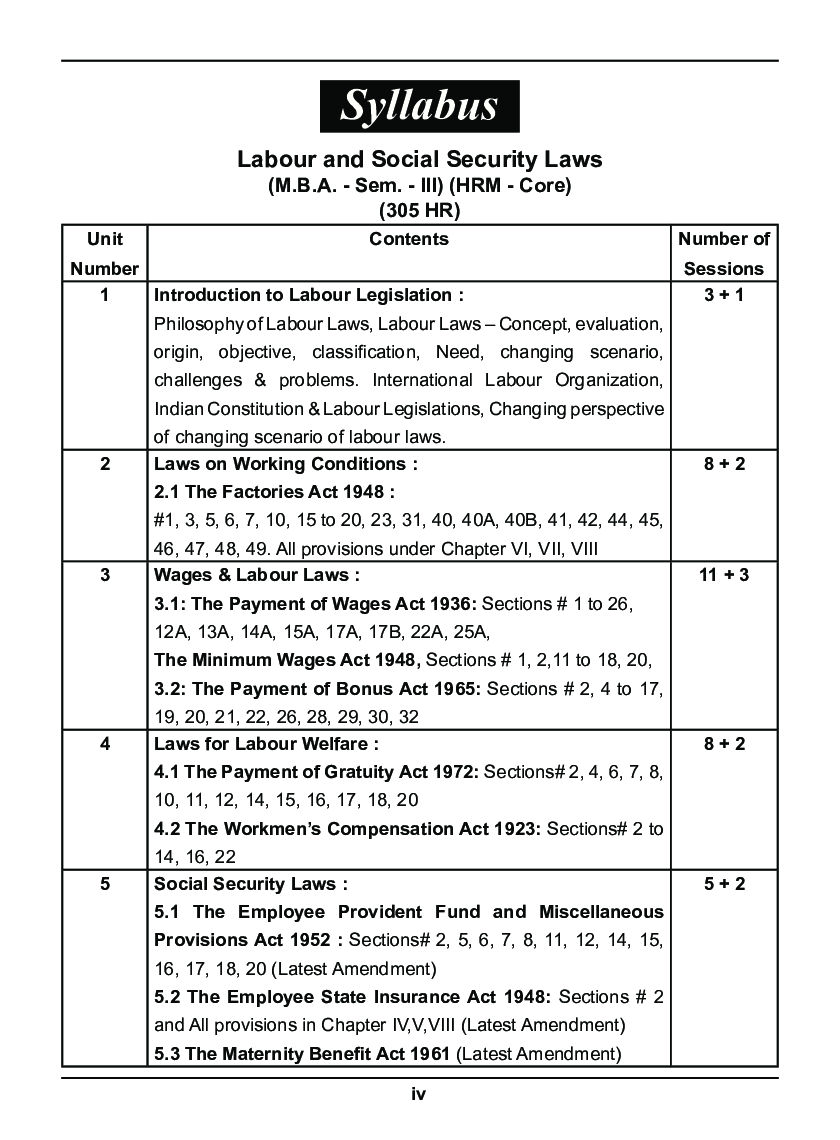 Labour And Social Security Laws - Page 5