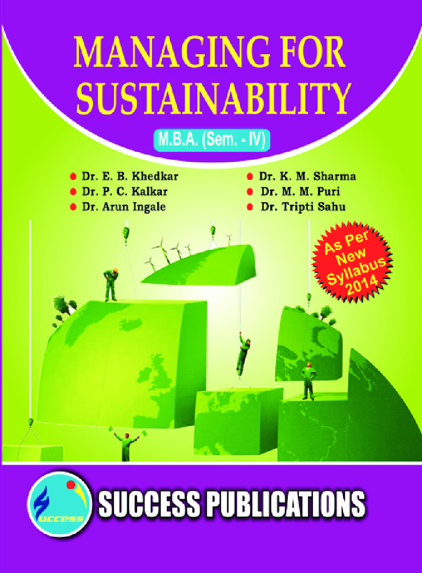 Managing For Sustainability - Page 1