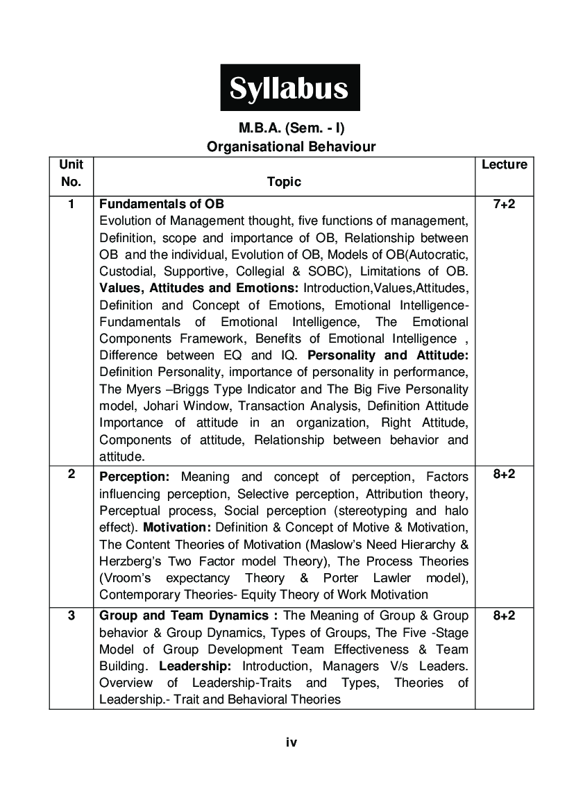 Organisational Behaviour - Page 5