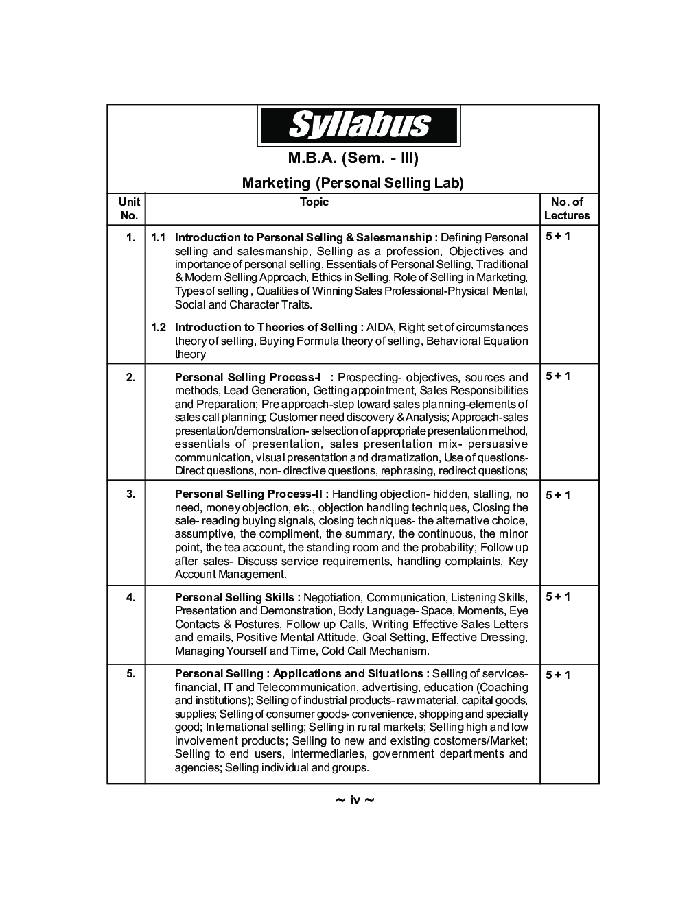 Personal Selling Lab - Page 5