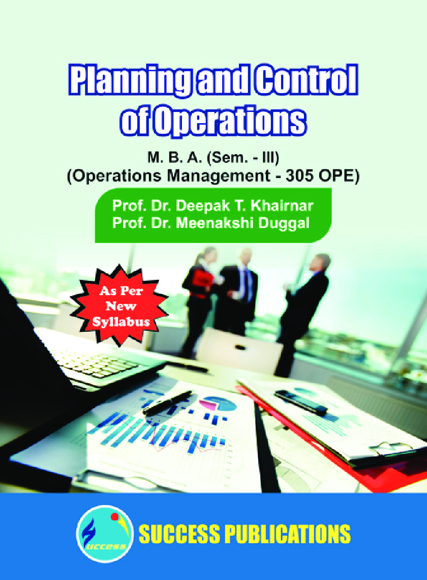 Planning And Control Of Operations - Page 1