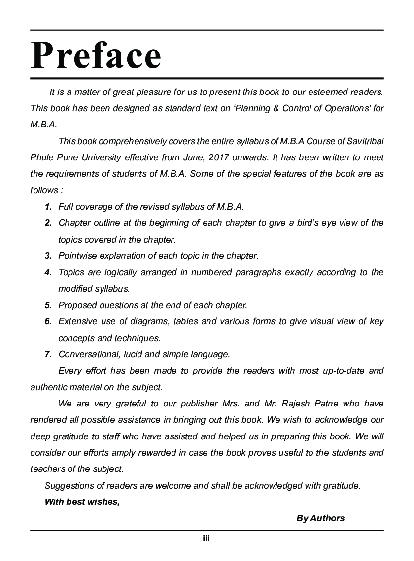 Planning And Control Of Operations - Page 4