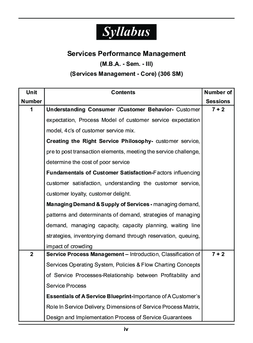 Services Performance Management - Page 5