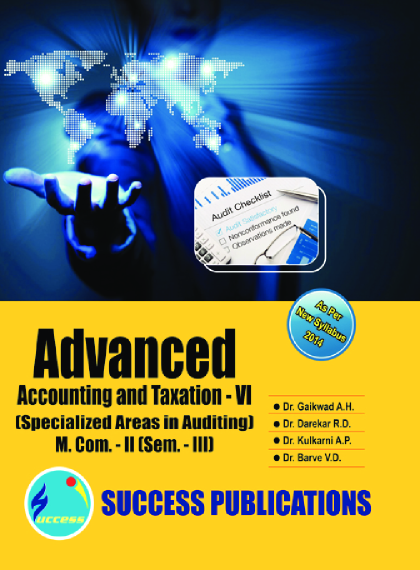 Advanced Accounting And Taxation-IV - Page 1