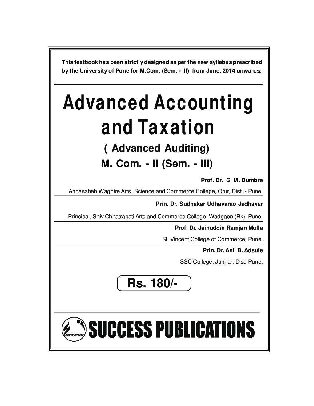 Advanced Accounting And Taxation-V - Page 2