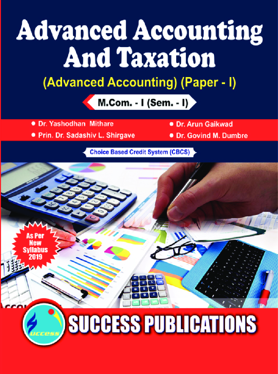 Advanced Accounting And Taxation (Advanced Accounting) (Paper - I) - Page 1