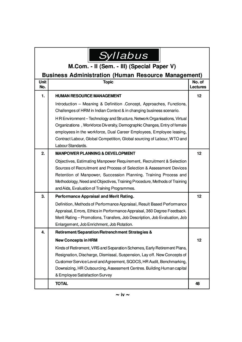 Business Administration - V (Human Resource Management) - Page 5