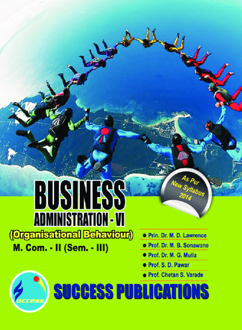 Business Administration - VI (Organisational Behaviour) - Page 1