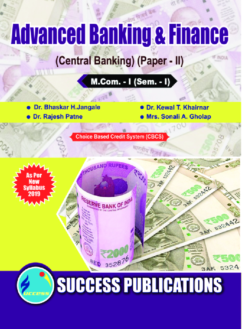 Advanced Banking And Finance (Central Banking) - Page 1