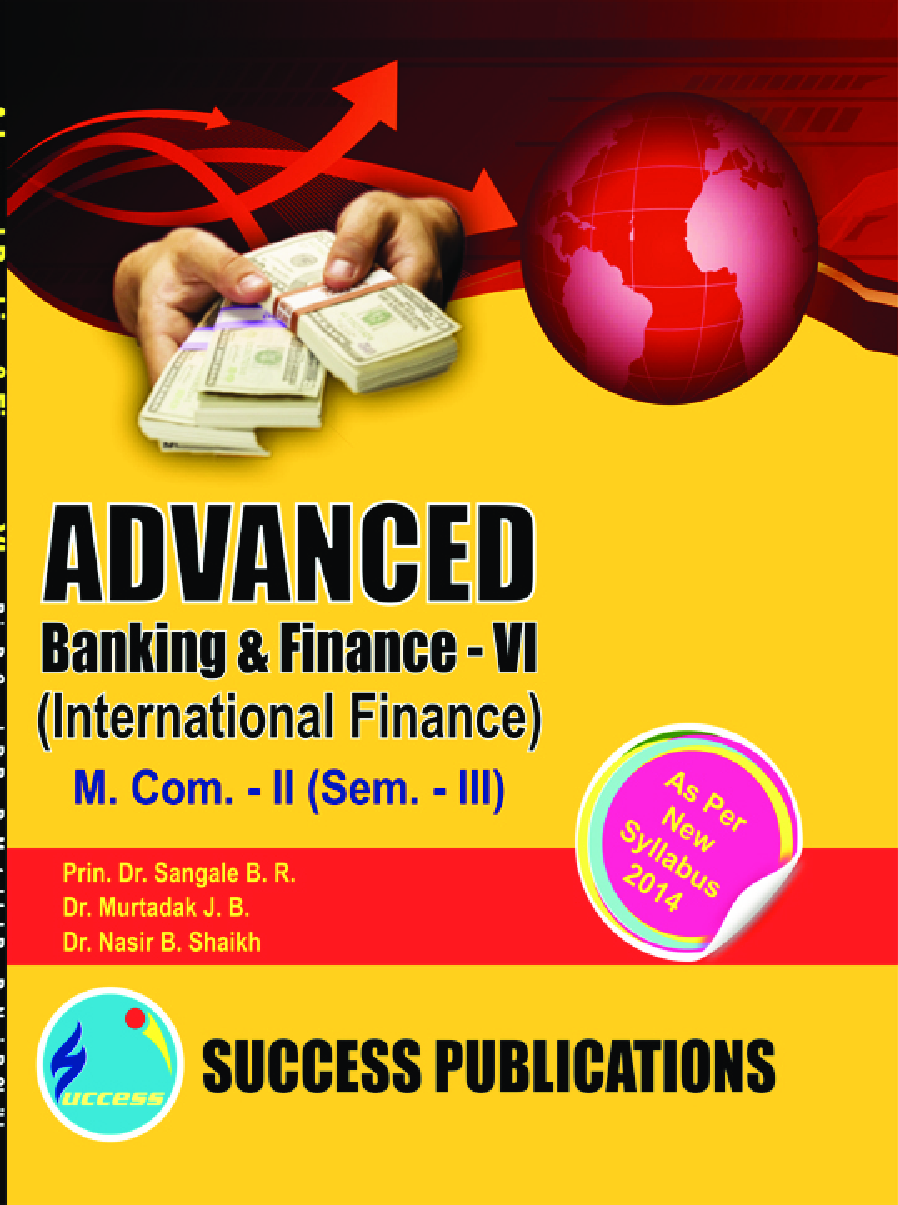 Advanced Banking And Finance - VI (International Finance) - Page 1