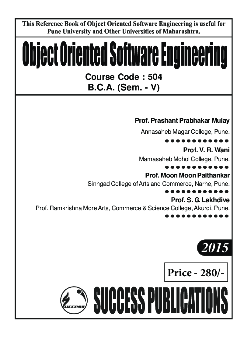 Object Oriented Software Engineering - Page 2