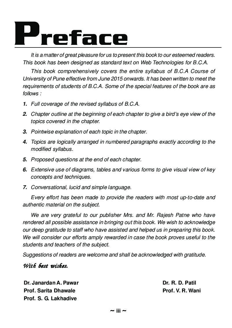 Web Technologies - Page 4