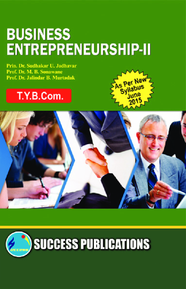 Business Entrepreneurship - II - Page 1
