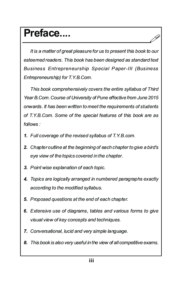 Business Entrepreneurship - III - Page 4