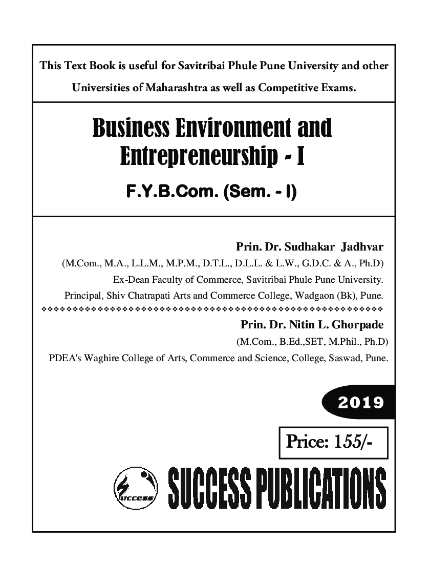 Business Environment And Entrepreneurship - I - Page 2