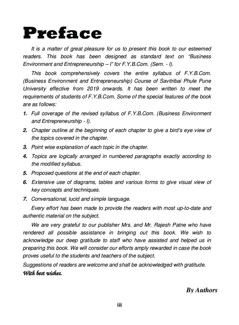 Business Environment And Entrepreneurship - I - Page 4