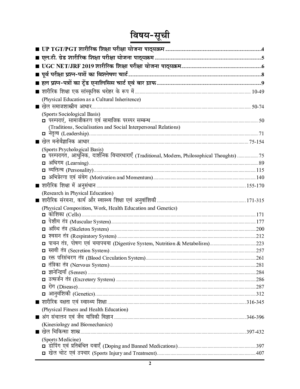 TGT/PGT/GIC/LT/UGC शारीरिक शिक्षा Chapterwise Solved Paper (2019) - Page 3